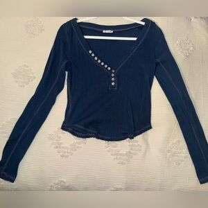 Intimately by Free People blue thermal